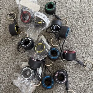 Lot 15 Pirelli Tire Keychains F1
